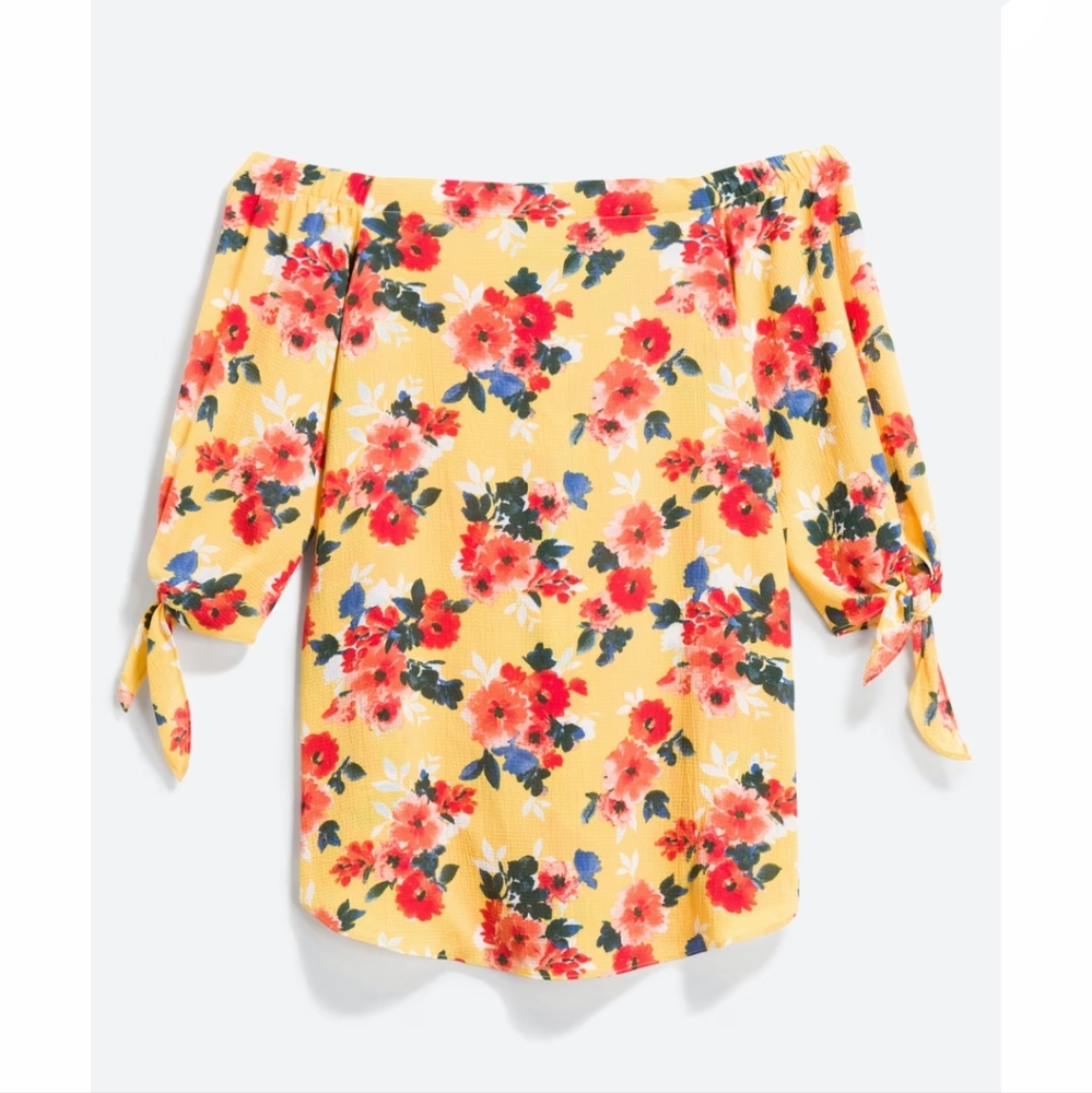 Status off the shoulder blouse medium